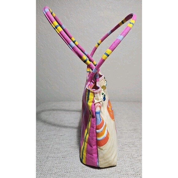 Sun 'N' Sand Coastal Flip Flop Tote Paul Brent 14"x 9"x 3" Women's Bags Handbags - Picture 8 of 15